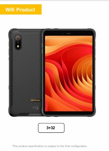 Ulefone Armor Pad Lite 3GB+32GB/Black