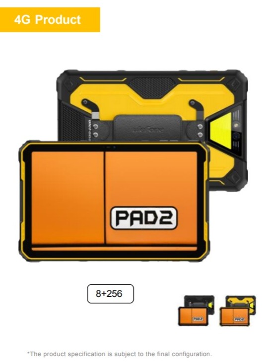 Ulefone Armor Pad 2/ 8GB +256GB/Black