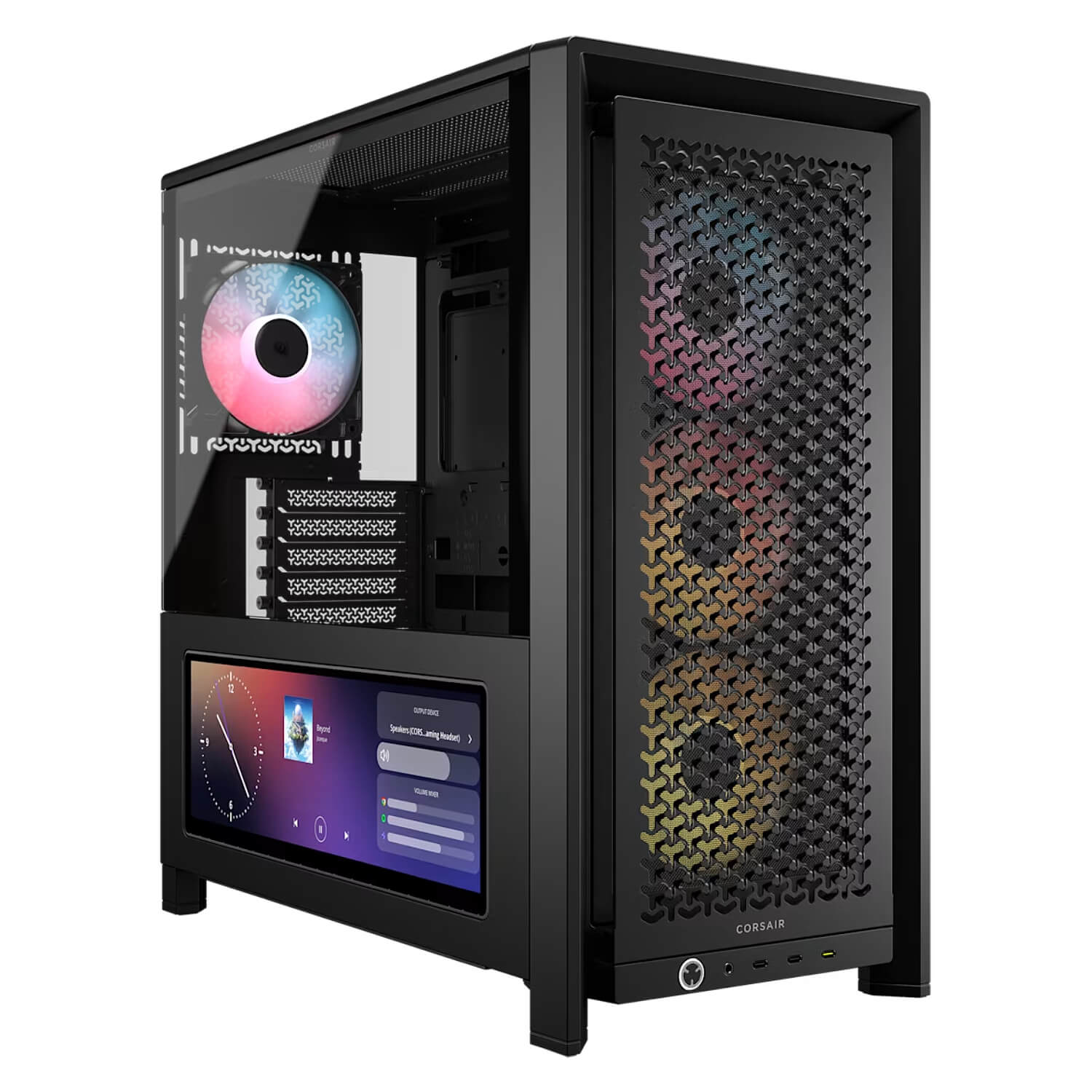 מארז מחשב Corsair FRAME 4000D LCD RS ARGB Premium - Black