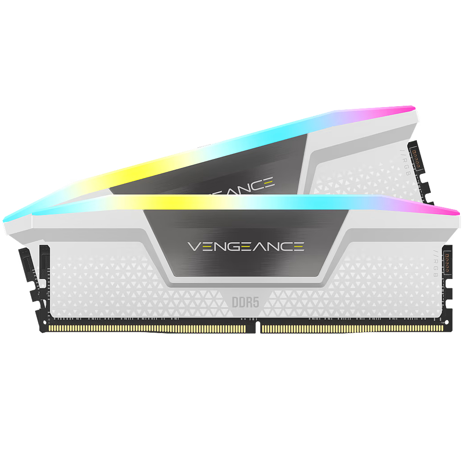 Corsair Vengeance RGB DDR5 64GB (2x32GB) 6000 CL30 White EXPO/XMP 3.0