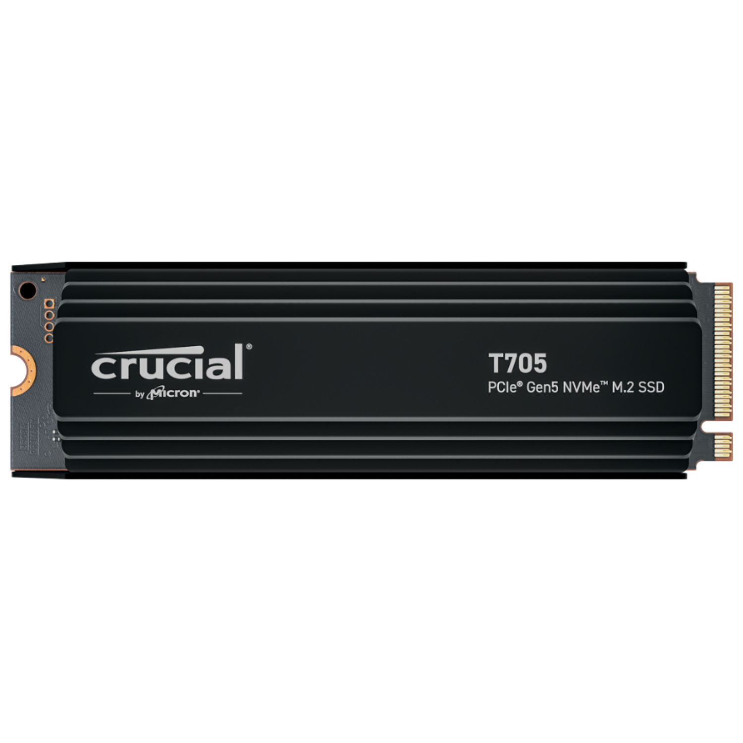 Crucial T705 4.0TB PCIe Gen5 NVMe M.2 SSD with Heatsink