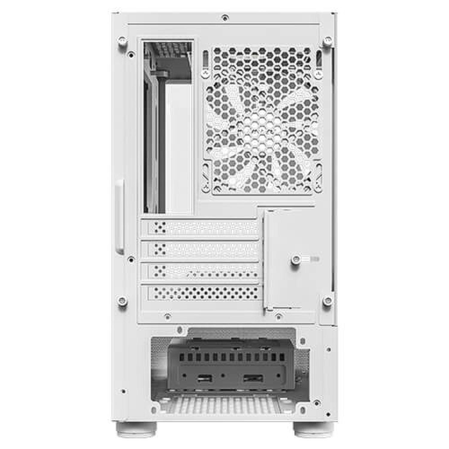 מארז מחשב Antec CX200M RGB Elite White
