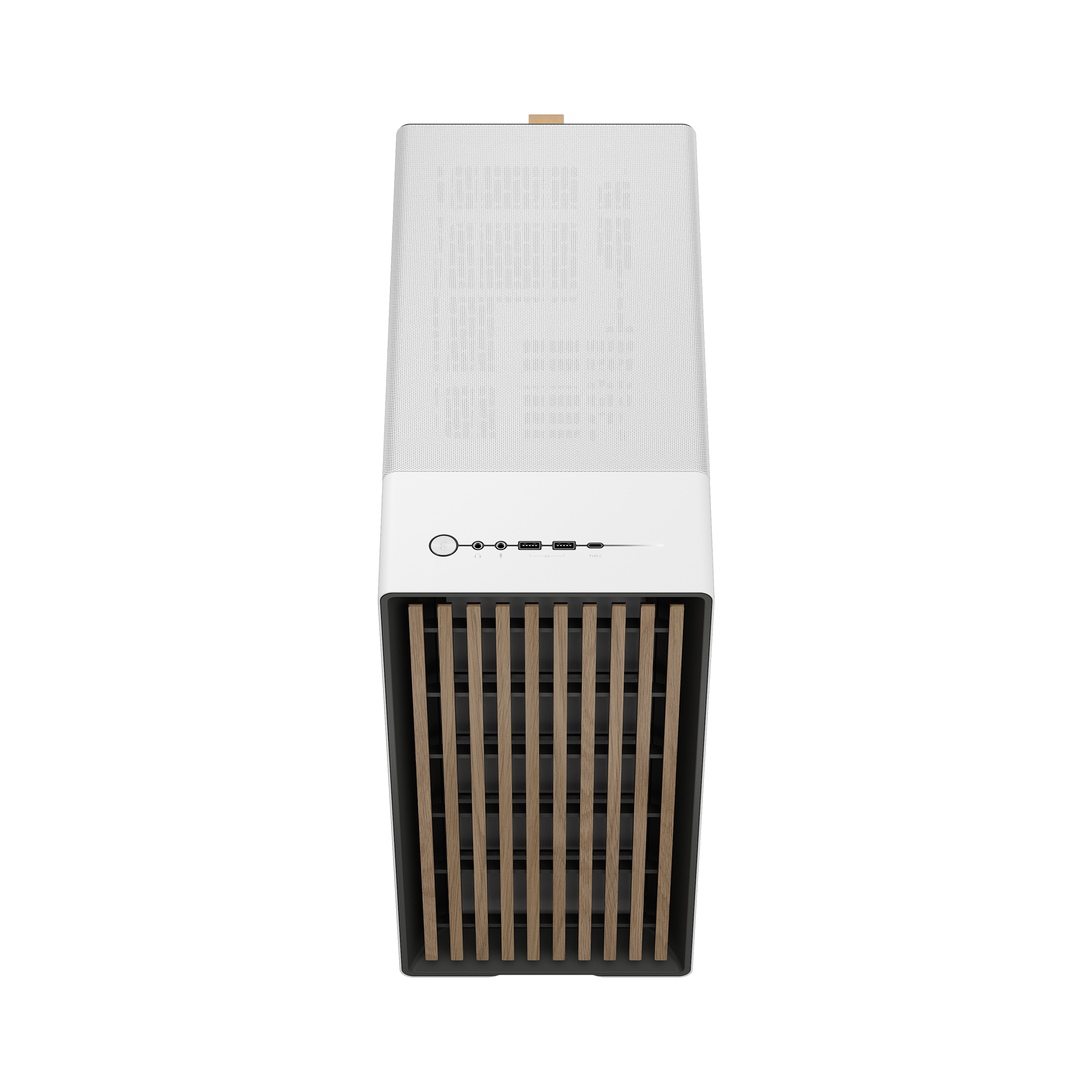 מארז מחשב Fractal Design North White Clear