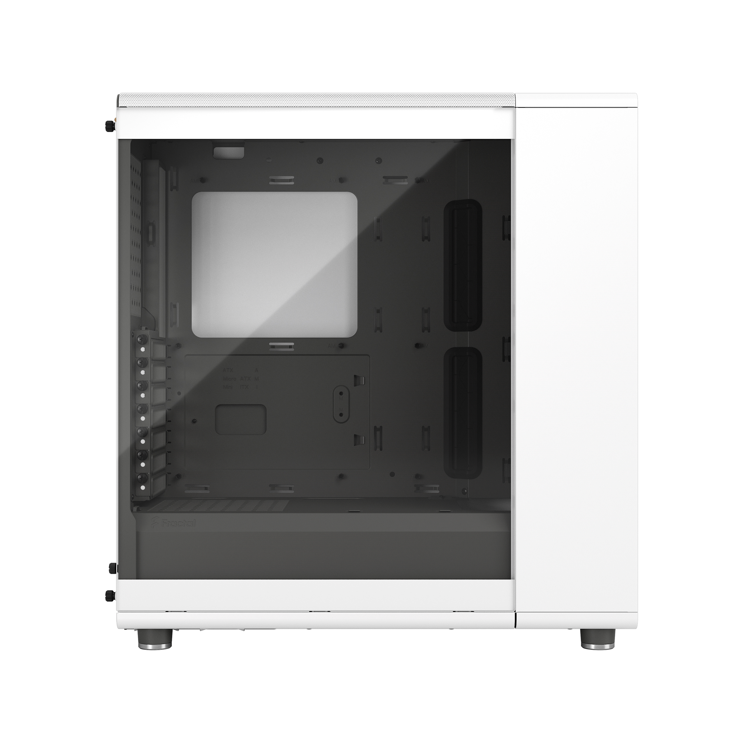 מארז מחשב Fractal Design North White Clear
