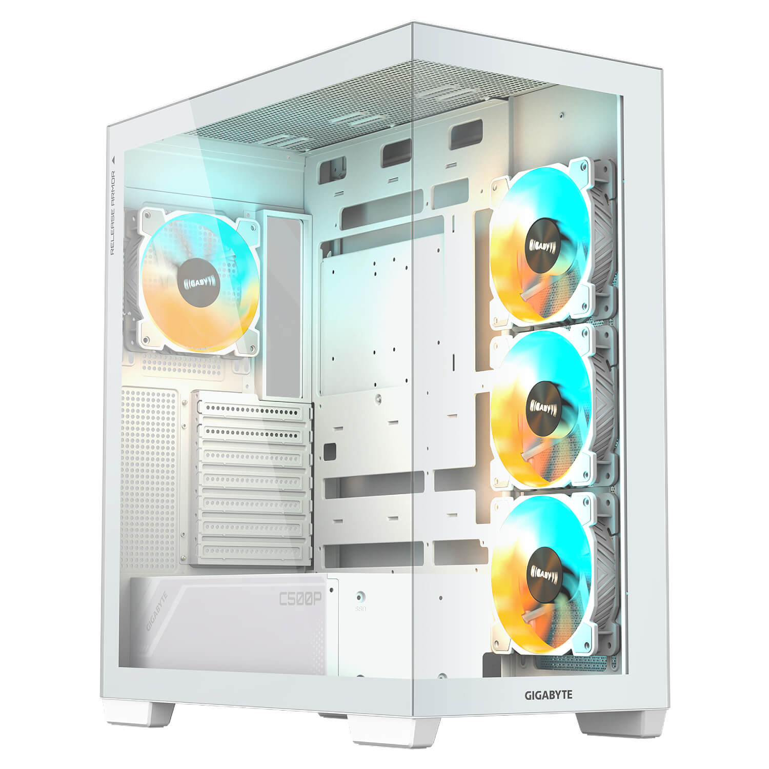 מארז מחשב Gigabyte C500 Panoramic Stealth ICE