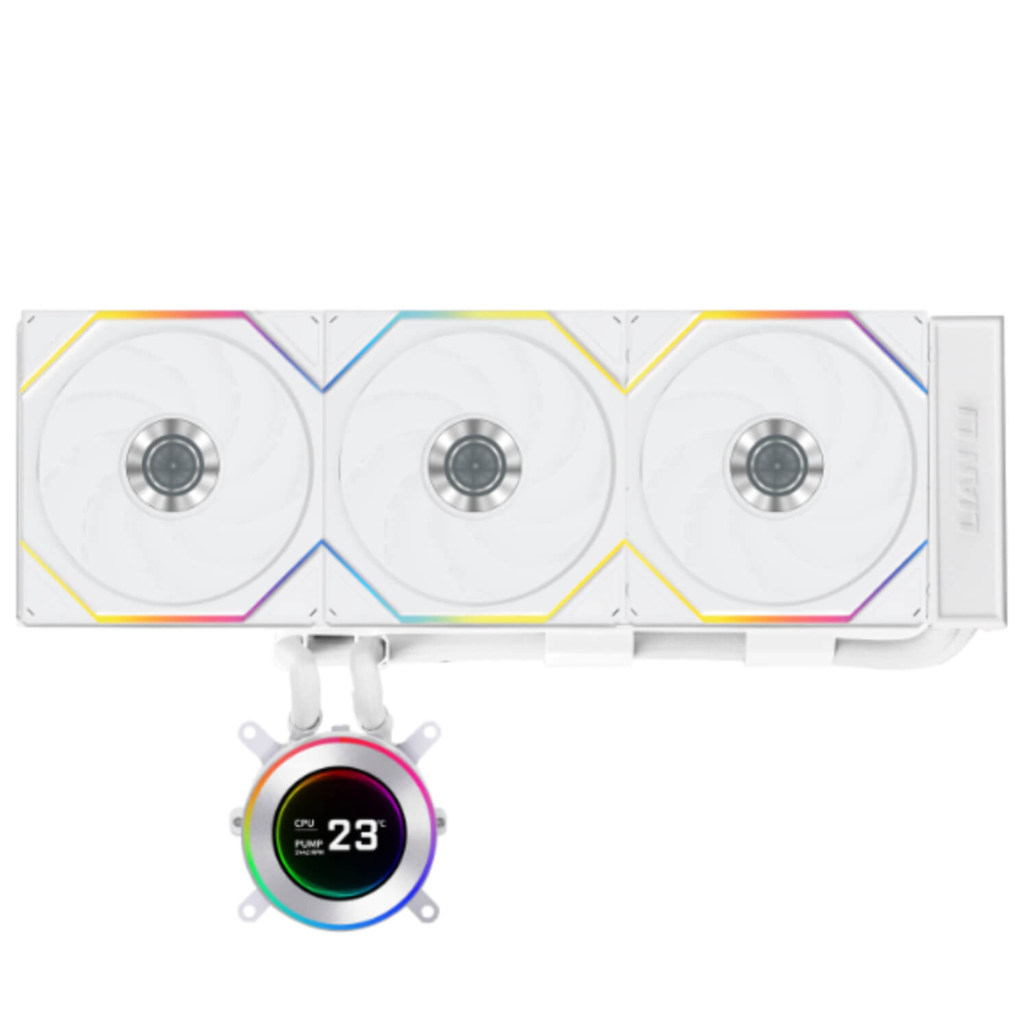 קירור נוזלי למעבד Lian-Li HydroShift II LCD-C 360TL White
