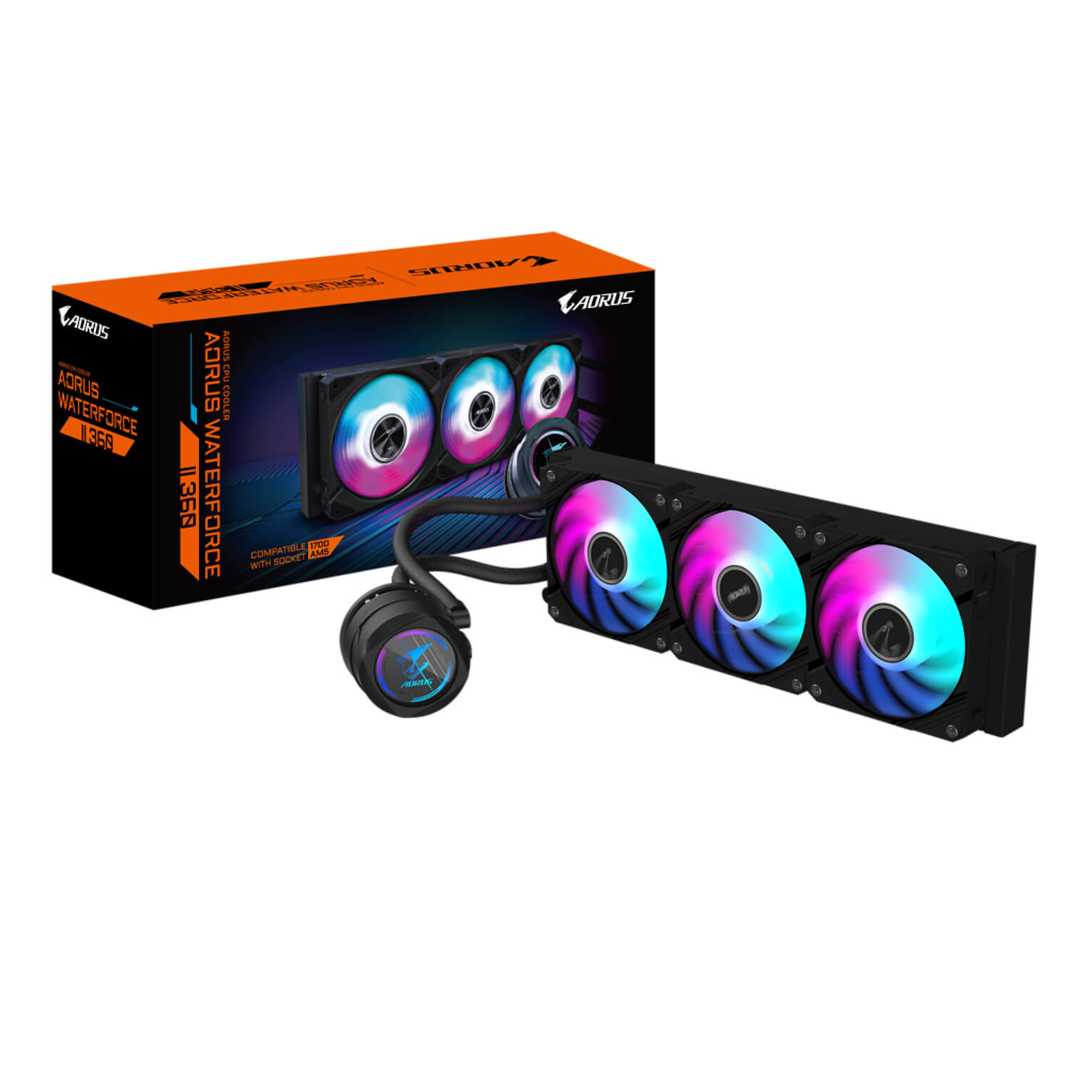 Gigabyte GP-AORUS WATERFORCE II 360 Liquid Cooler