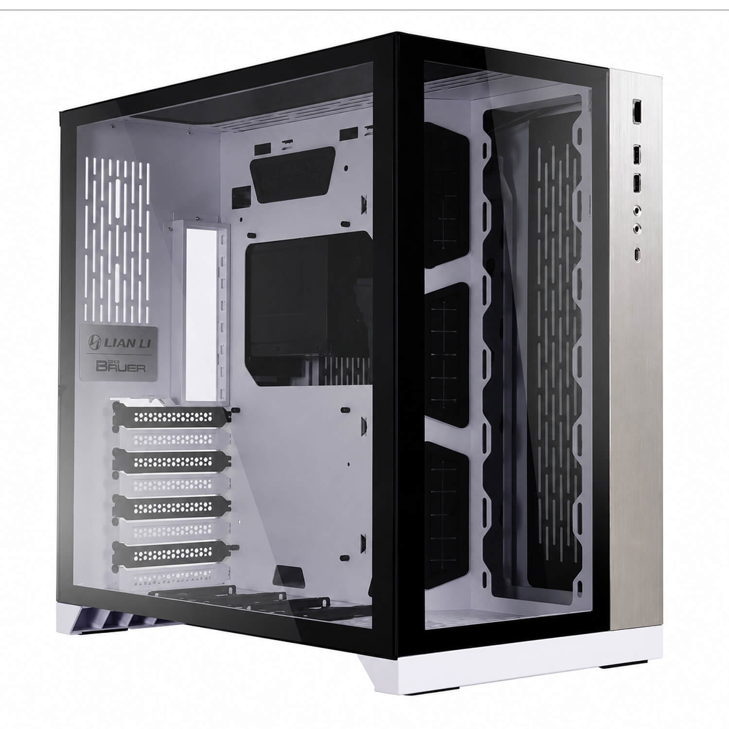 LIAN-LI Full Tower Case PC-011 Dynamic White