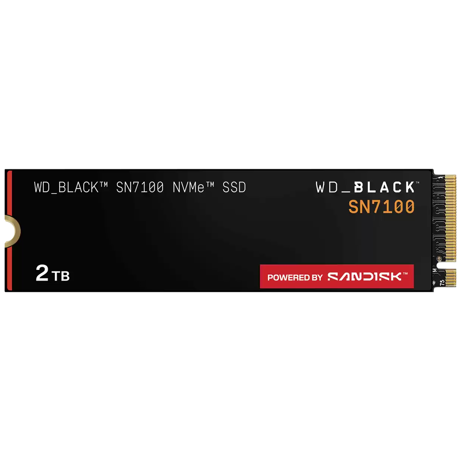 WD SN7100 2TB NVMe Gen4.0 M.2 SSD Black