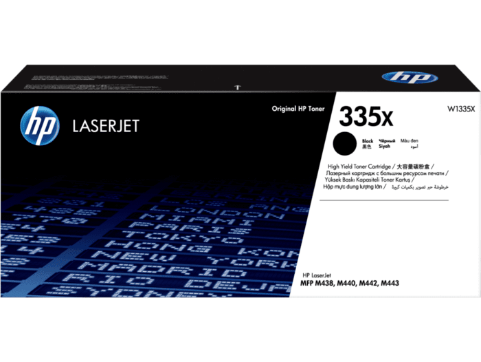 HP 335X High Yield Black Original LaserJet Toner Cartridge W1335X