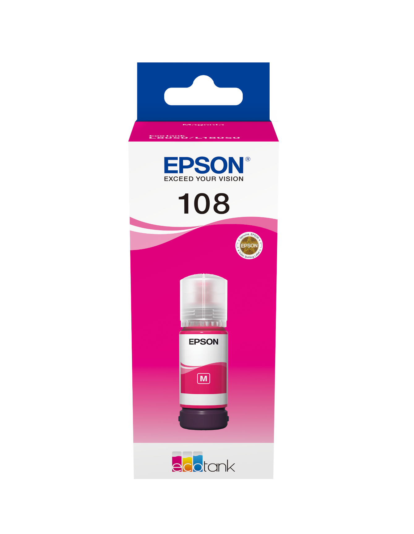 EPSON 108 ECOTANK MAGENTA INK BOTTLE