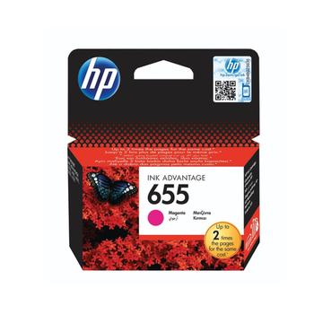 HP 655 Magenta Ink Cartridge (CZ111AEBHL)