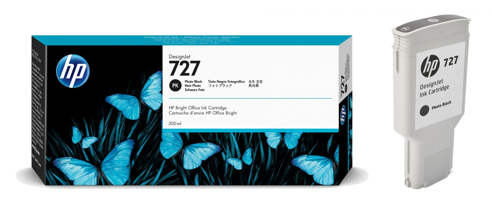 HP 727 300MLPHOTO BLACK INK F9J79A