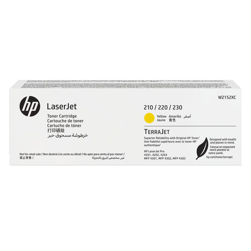 HP W2152XC YELLOW Contract LaserJet Toner Cartridge