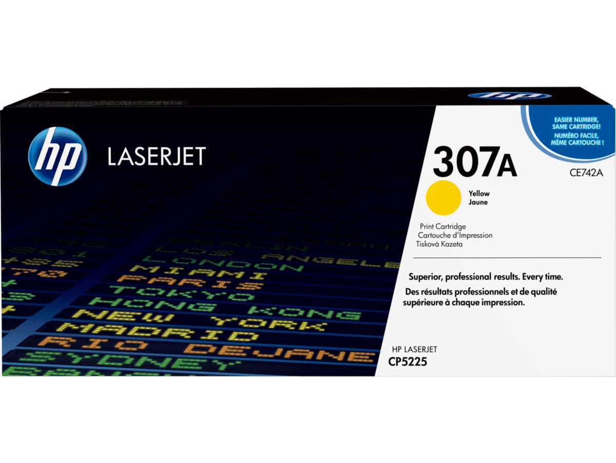HP CLJ CP5225 YELLOW CE742A