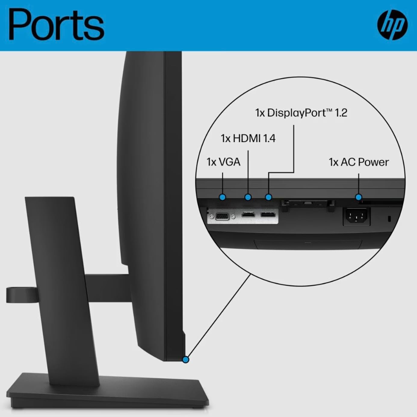 HP P27H G5 FHD MONITOR    64W41AA