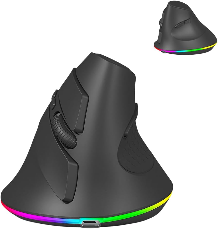 BTS Dual  Mode Wireless Mouse Rechargeable Battery