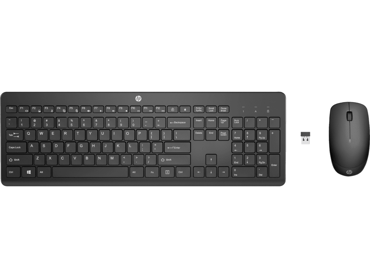 HP 230 Wireless Mouse and Keyboard Combo (18H24AA)
