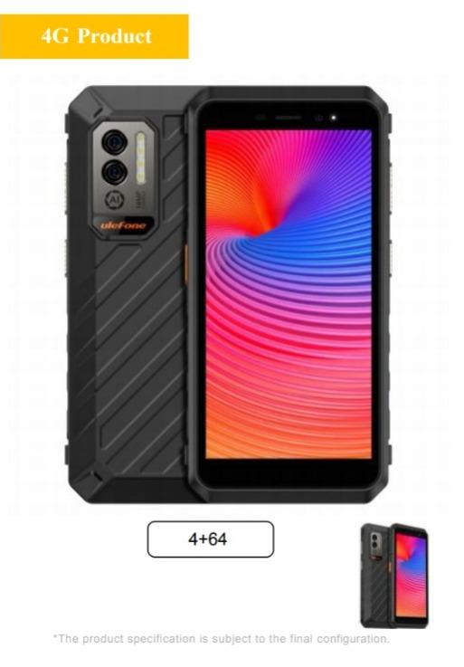 Ulefone Power Armor X11Pro /4GB+64GB/Black
