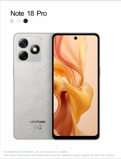 Ulefone Note 18 Pro/6GB+256GB/lustrous black