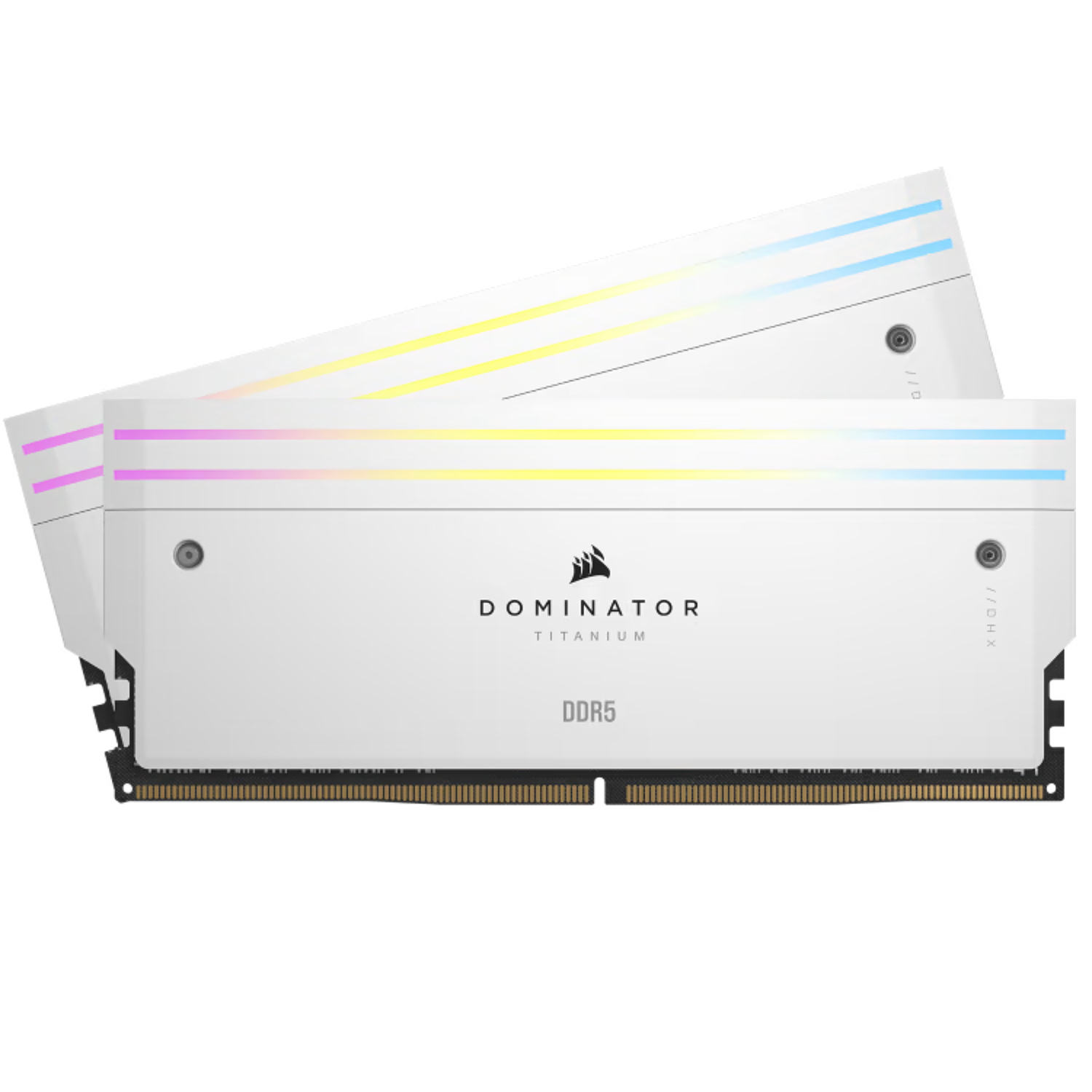 Corsair Dominator Titanium RGB DDR5 96GB (2x48GB) 6000 CL30 White EXPO/XMP