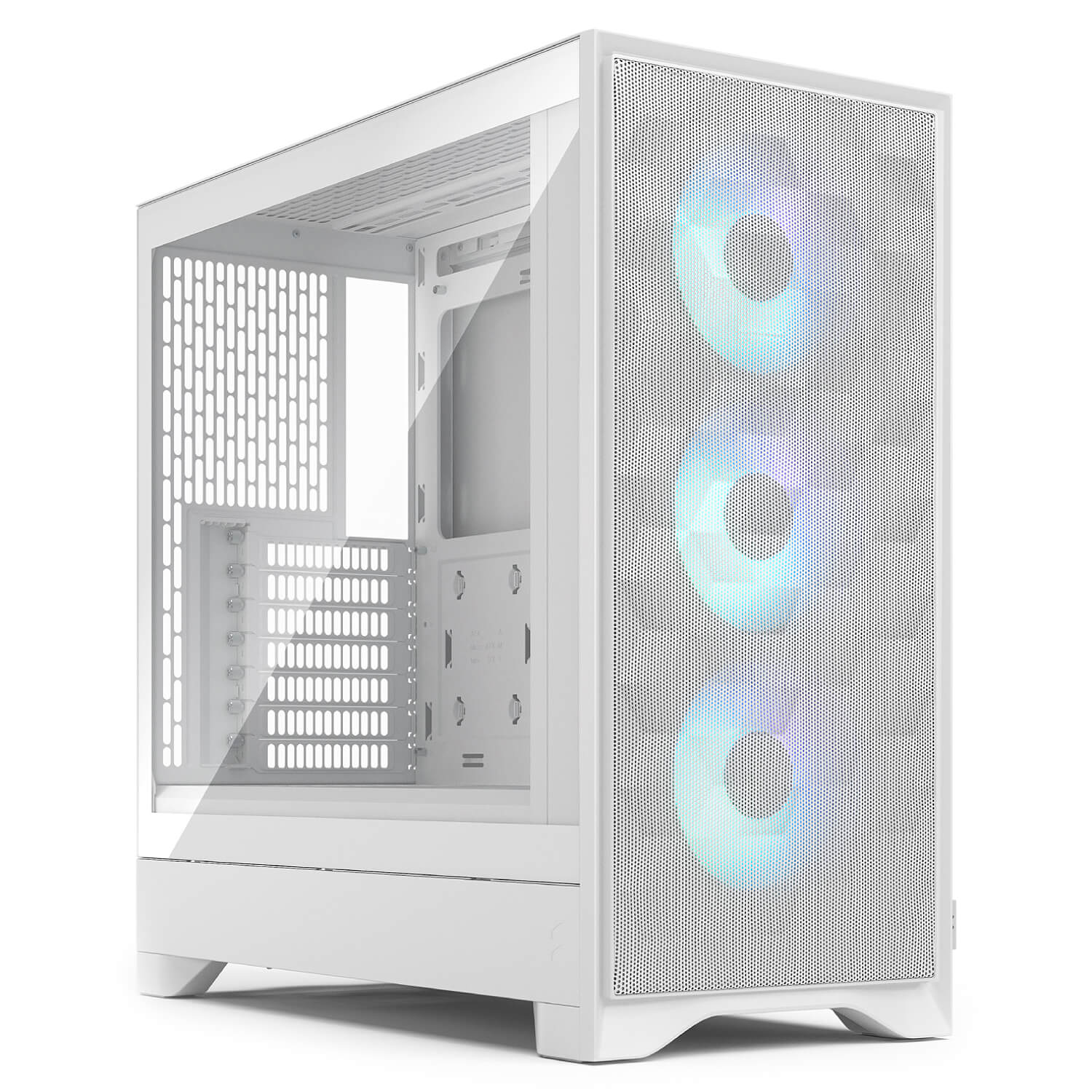מארז מחשב Fractal Design Pop 2 Air - White TG RGB