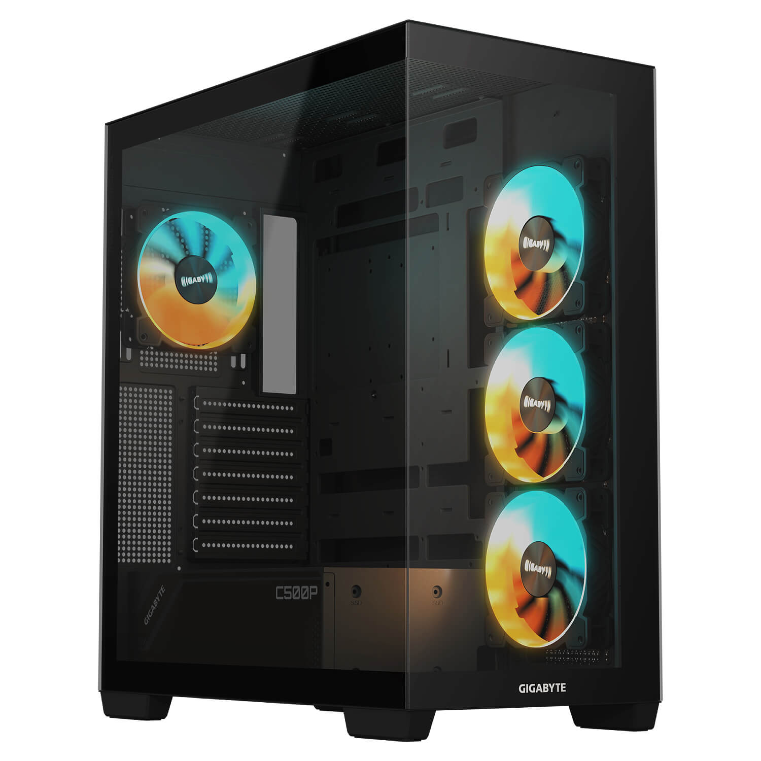 מארז מחשב Gigabyte C500 Panoramic Stealth