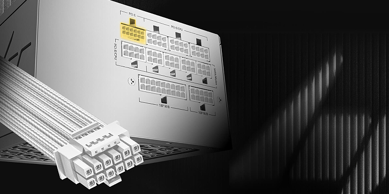 ספק כוח Antec GSK 850 V2 850W ATX3.1 80+ Gold Full Modular White