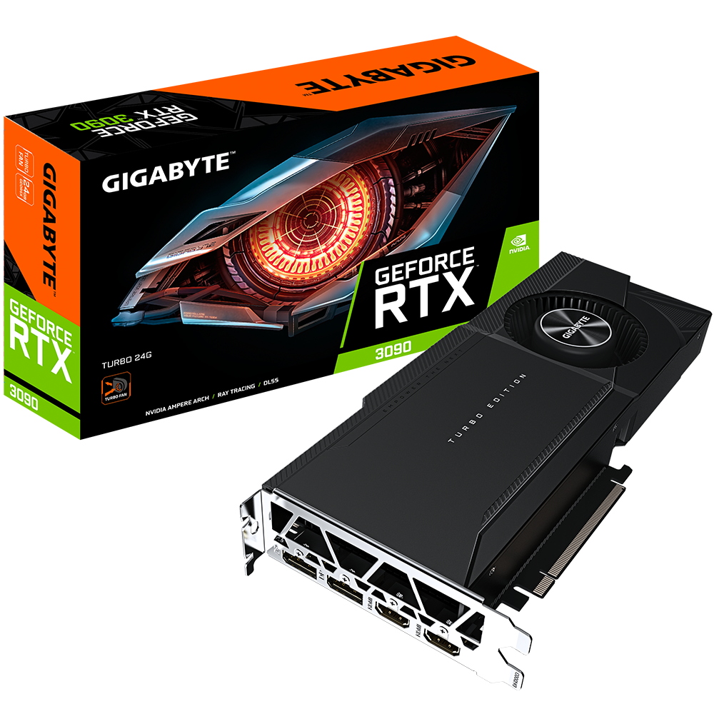 Gigabyte RTX 3090 GV-N3090TURBO-24GD