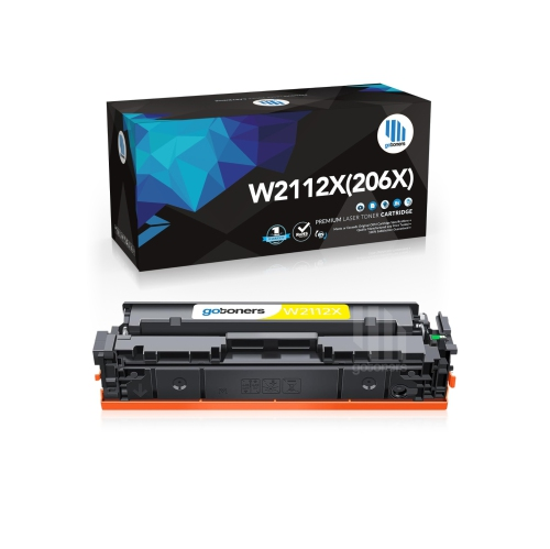 toner hp W2112X yellow WithChip