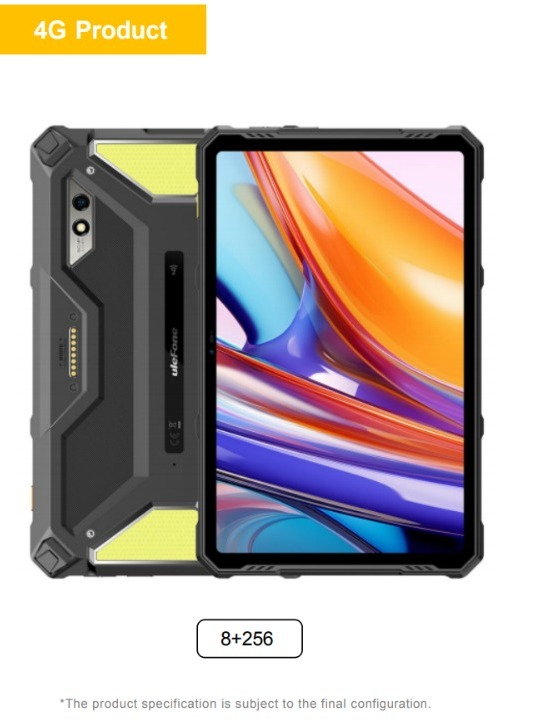 Ulefone Armor Pad 3 Pro/8GB/256GB/Black