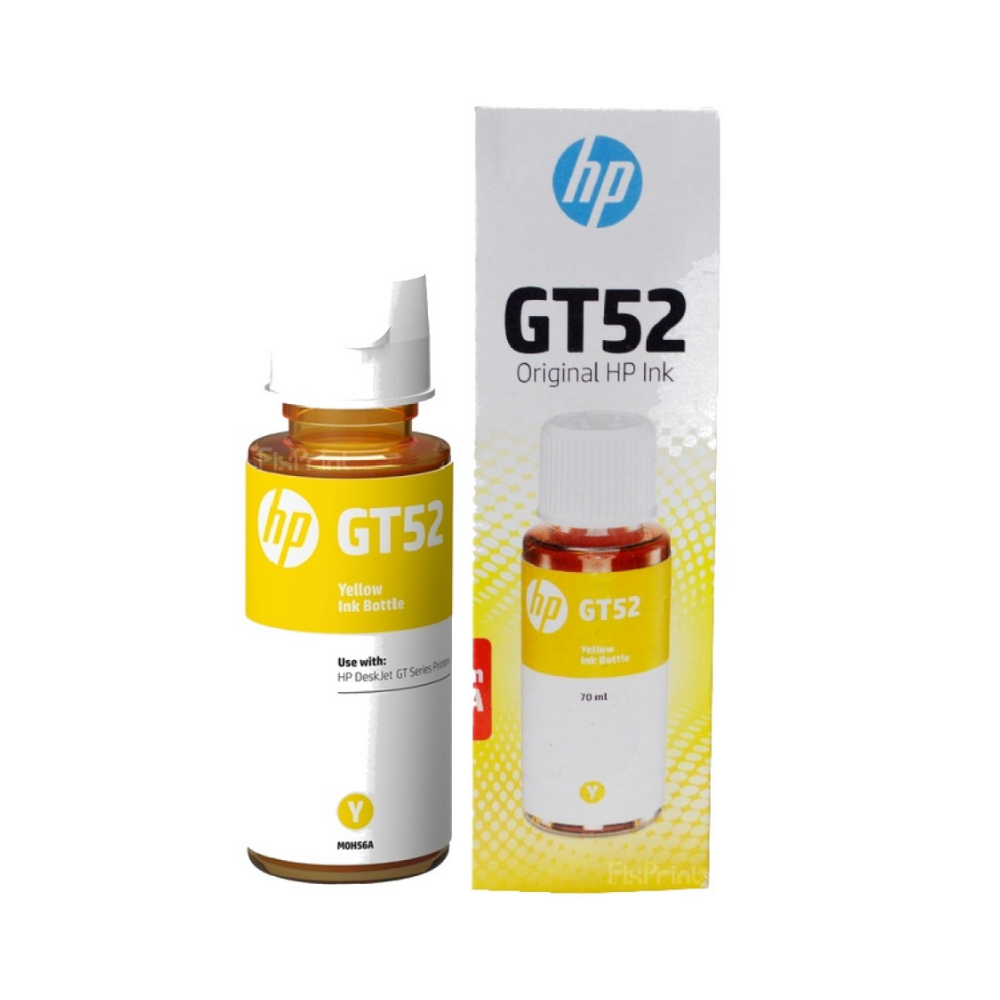 HP GT52 70-ml Original Ink Bottle  Cyan(M0H54AE)/Magenta(M0H55AE)/Yellow(M0H56AE)