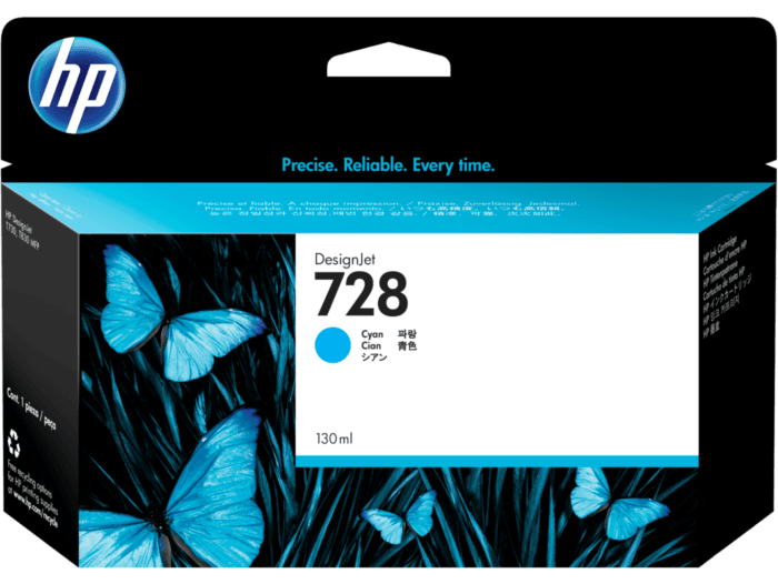 hp 728 f9j67a 130ml Cyan