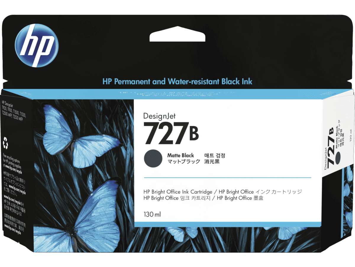 HP DESIGNJET 727 MATTE BLACK