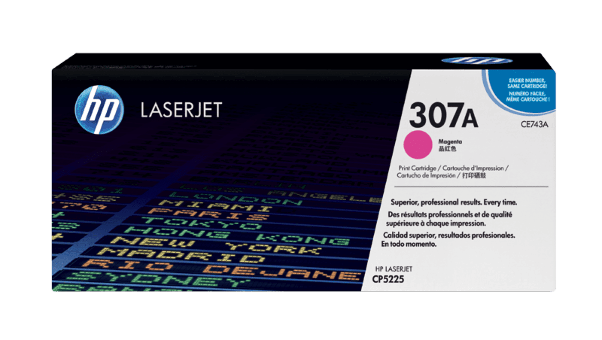 HP CLJ CP5225 MAGENTA CE743A